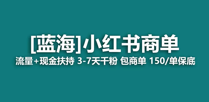 小红书商单项目，7天就能接广告变现，稳定日入500+保姆级玩法-木子项目网