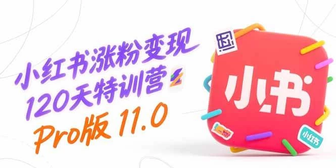 小红书涨粉变现120天特训营Pro版11.0：从0到1掌握平台运营,内容制作和变现-木子项目网